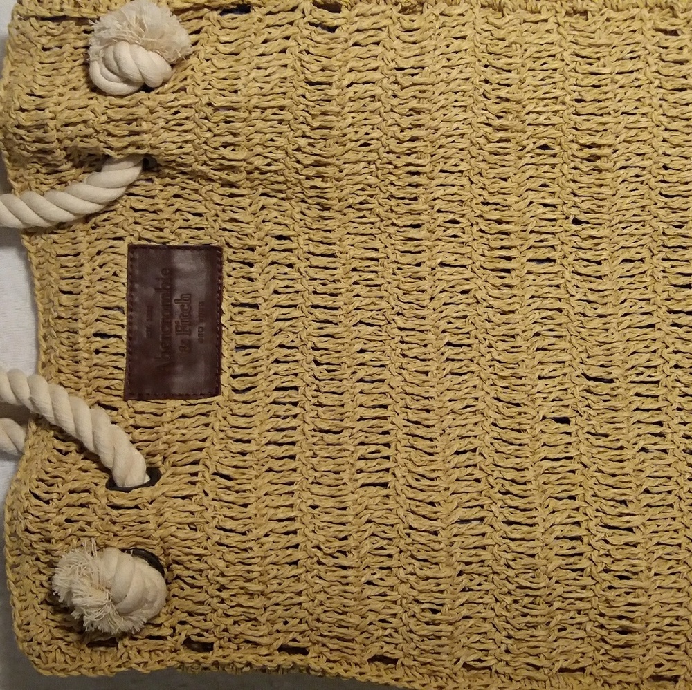 Abercrombie & Fitch woven shopper